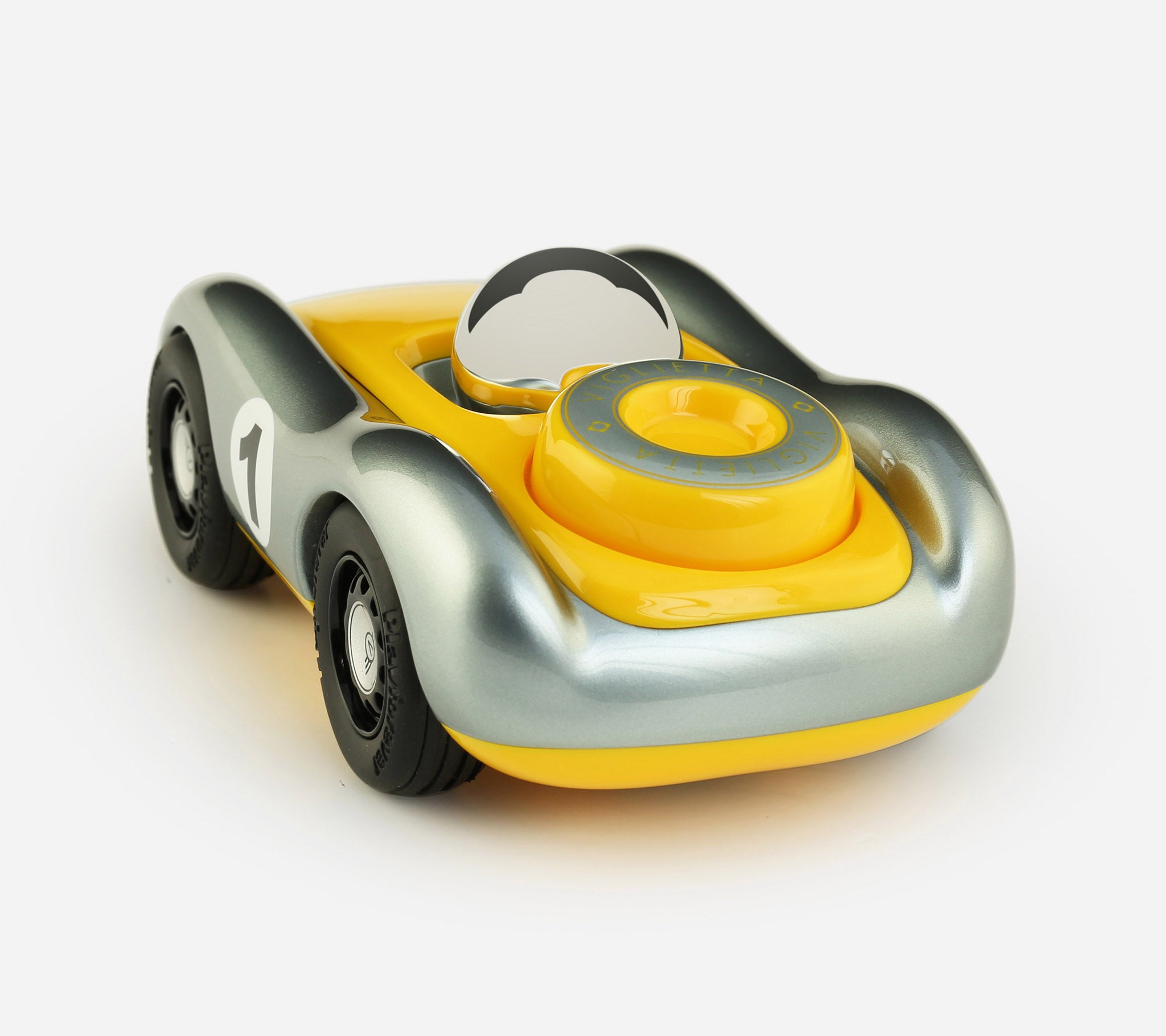 VV102 Viglietta Marco - Silver & Yellow Car – Playforever Official
